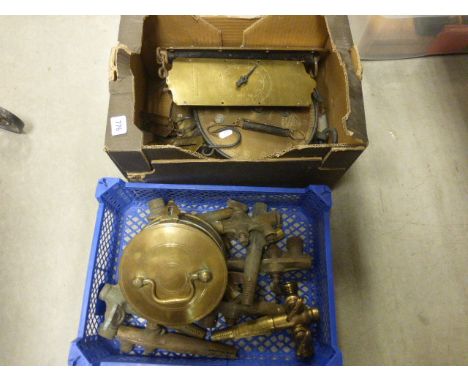 Two Large Vintage Salter Hanging Scales with Circular Faces together with Military Issue Salter Spring Balance Scales No.2, T
