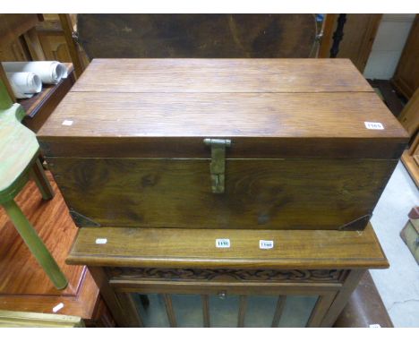Vintage pine tack box