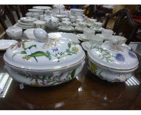 Spode ' Stafford Flowers ' Tureens with Lids