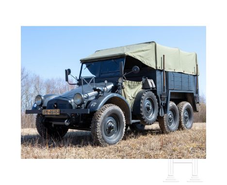 Kfz. 70 "Krupp-Protze" (Kfz. 81?)  Geländegängiger Sechsrad-Lastkraftwagen mit Hinterradantrieb (6 x 4)  in der Ausführung L 