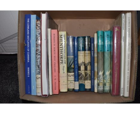 Local History and Topography. A carton. Modern hardback and softback selection. Includes, Castles of Cumberland and Westmorla