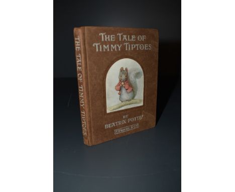 Children's. Potter, Beatrix - The Tale of Timmy Tiptoes. London: Frederick Warne, 1911. First edition. Issue points correct [