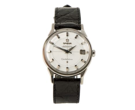 Omega Constellation Chronometer Dateum 1970, Automatik, Ref.-Nr. 168005 | Werk-Nr. 24438307 | Cal. 561, Gehäuse Stahl, Armban