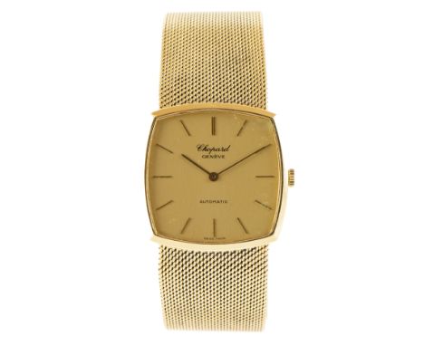 Chopard Vintageum 1970, Automatik, Gehäuse-Nr. 133963 | Ref.-Nr. 2062, Gehäuse 750 Gelbgold, punziert, Original-Milanaise Arm