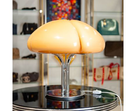 Tischlampe 'Quadrifoglio', Entwurf von Gae Aulenti (1927-2012)Harvey Guzzini, Italien, Entwurf aus dem Jahr 1968, 2. Hälfte 2
