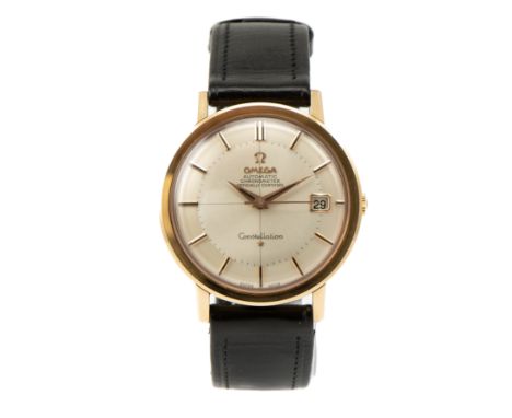 Omega Constellation Chronometer Dateum 1970, Automatik, Gehäuse-Nr. 168004/14 | Werk-Nr. 24486693 | Cal. 561, Gehäuse 18k Gel