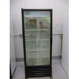 Tor Rey refrigerator. (Refrigerador Tor Rey con puerta de cristal).