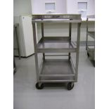 Trolley stainless steel (Carrito de servicio de acero inoxidable). _x00D_Ubicacion: Villagran, GTO