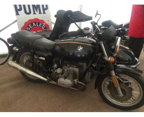 1985 BMW R65 with Watsonian sidecar. Reg. no. B967 YMU. Frame no. 6319864. Engine no. 6412326. BMW introduced the R65 650cc t