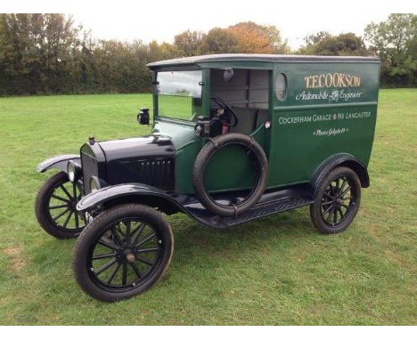 1924 Ford Model T Van. Reg. no. FJ 3243. Chassis no. 9138429. Engine no. 7880203. The legendary Model T was produced between 