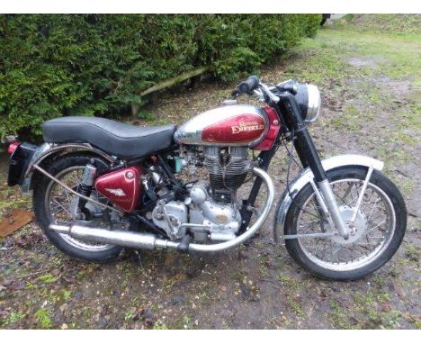 1996 Royal Enfield Bullet 500 cc. Reg. no. N173 CMJ. Frame no. Unknown. Engine no. 4B52978D. This is the second Bullet in our