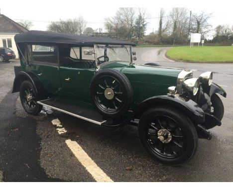 1928 Sunbeam 16.9 Tourer. Reg. no. YX 607. Chassis no. 5820H. Engine no. 5825H. The firm of Sunbeam first made bicycles and l
