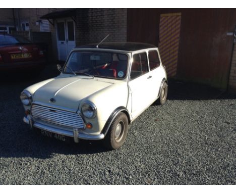 1968 Austin Mini Cooper S Recreation. Reg. no. RNV 411G. Chassis no. AA25BS1206854A. Engine no. 12H159H18861. The Mini in Aus