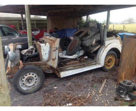 1930s Austin Saloon. Reg. no. Unknown. Chassis no. Unknown. Engine no. Unknown. This 1930s Austin project probably dates from