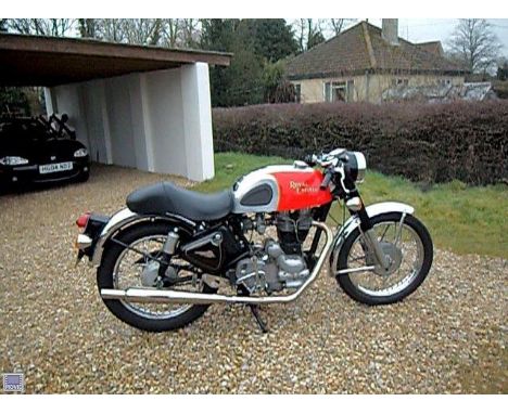 1992 Royal Enfield Bullet ‘Café Racer’. Reg. no. K162 KGK. Frame no. 2B51523D. Engine no. 2B51523D. The Royal Enfield Bullet 
