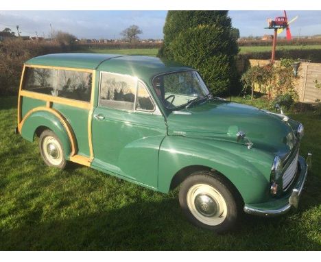 1967 Morris 1000 Traveller. Reg. no. GJT 766E. Chassis no. M/AW5.D.1177783. Engine no. 10M.A-U-H.251170. The Morris 1000 is o