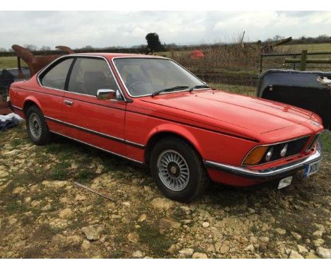 1979 BMW 633 CSI Auto. Reg. no. XOU 256T. Chassis no. WBA52420004391821. Engine no. WBA52420004391821. In July 1978 the 635CS