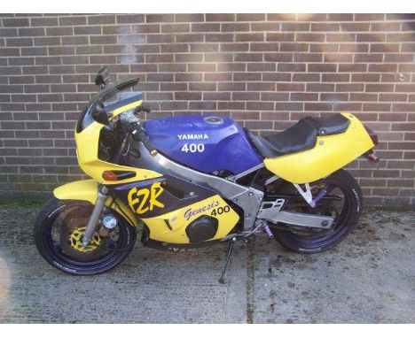 1986 Yamaha FZR400. Reg. no. C953 NGH. Frame no. 1WG000626. Engine no. 1WG. This machine was imported into the UK in 1993 and