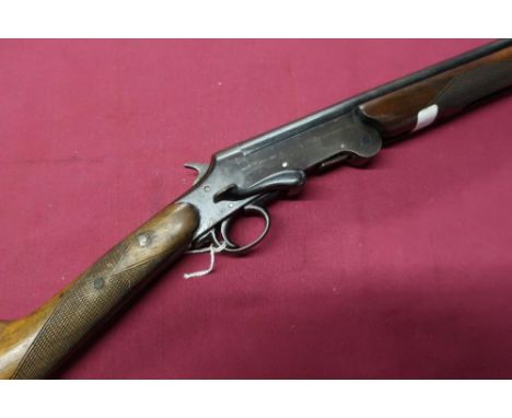 Cogswell &amp; Harrison .410 single barrel folding side lever opening hammer action shotgun, serial no. C1229/69192 (shotgun 
