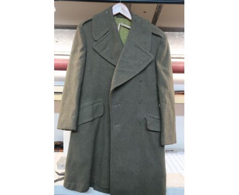 Five various British Army post war Great Coats 
