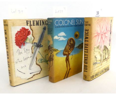 Fleming (Ian)  You Only Live Twice, 1964, First Edition, cloth, dustwrapper (slight spotting of fore-edges, dustwrapper spine