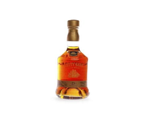 CUTTY SARK AGED 25 YEARSBlended Scotch Whisky.Bottle no. 42029. 700ml, 45.7% volume.   CONDITION REPORT:  Very good