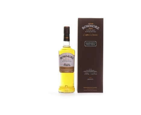 BOWMORE 1999 MASHMEN'S SELECTION AGED 14 YEARSActive. Bowmore, Islay.Laid down 3rd May 1999, matured in first-fill bourbon ba