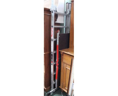 A Youngman 100 Pro-Deck combined ladder &amp; deck