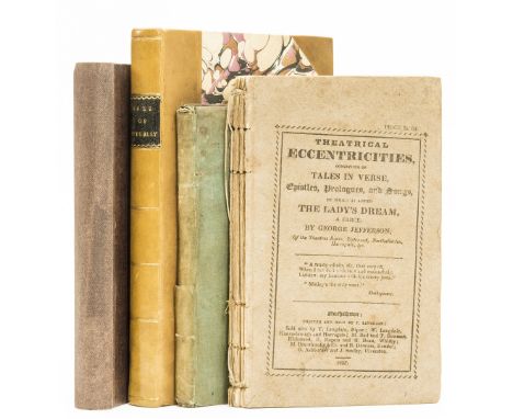 Yorkshire imprints.- Jefferson (George) Theatrical Eccentricities, original stiff printed wrappers, wear to spine, lower cove