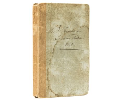 Owen (Robert) A New View of Society: or, Essays on the Formation of the Human Character Preparatory to the development of a p