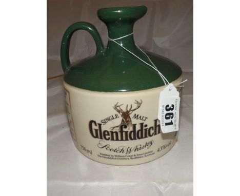 GLENFIDDICH CERAMIC DECANTER ROBERT THE BRUCE 750ML 43% VOL EST [£40- £60]