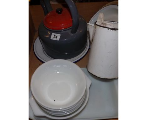 ENAMEL KITCHEN KETTLE & OTHERS EST [£10- 320]