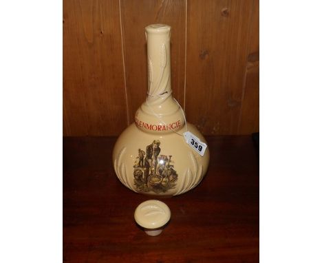 GLENMORANGIE MALTSMANS SPECIAL RESERVE CERAMIC DECANTER 75CL 43% VOL EST [£70- £90 ]