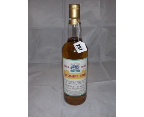 HOGMANAY DRAM 1993/94 17 YEAR OLD TOMINTOUL LTD ED 75 /150 FROM THE MASTER OF MALT  43%VOL 70CL EST[£60-£80]