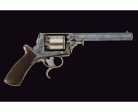 dating: about 1855 provenance: Birmingham, Rifled, octagonal, 11 mm cal. barrel (clean bore, visible rifling), with engraved 