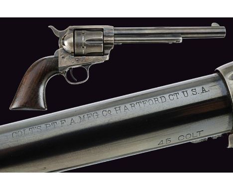 dating: about 1880 provenance: USA, Round, rifled barrel (visible rifling, some pitting near the muzzle), with foresight, bac