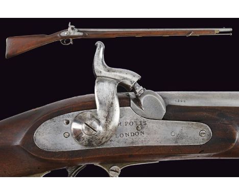 dating: 1848 provenance: London, Round, smoothbore, 18 mm cal. barrel, the base with two marks of the test bench and date '18
