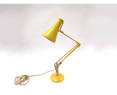 A cream Herbert Terry Anglepoise, model 90 desk lamp