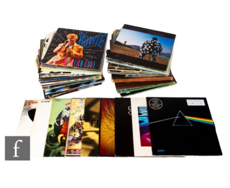 1970s/80s Rock/Progressive Rock/Classic Rock - A collection of assorted LPs, artists to include The Moody Blues, David Bowie,