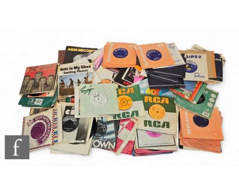 Various Artists/Genres - A collection of 1950s, 60s and 70s 7 inch singles, mainly on Parolophone, Apple, Decca, RCA, Columbi