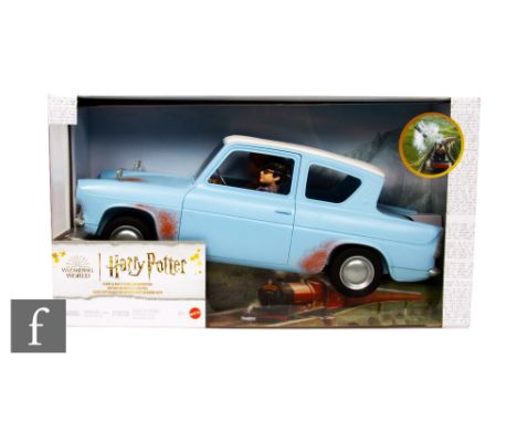 A Mattel Harry Potter Wizarding World Harry &amp; Ron's Flying Car Adventure, boxed.  PLEASE VIEW CONDITION REPORT 