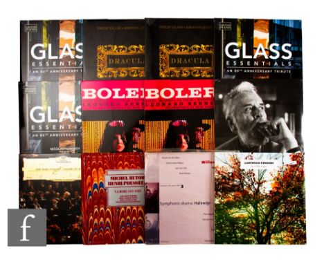 Classical/Instrumental/Contemporary Classical - A collection of sealed and new vinyl records, including Glass Essentials - An