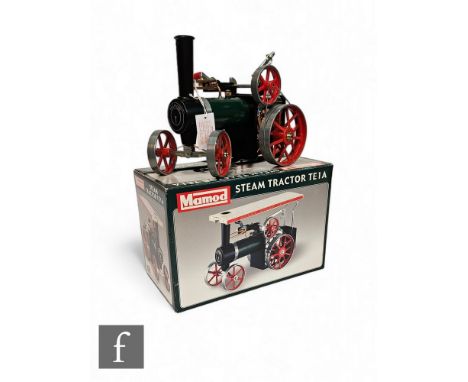 A Mamod TE1A Steam Tractor, boxed.  PLEASE VIEW CONDITION REPORT 