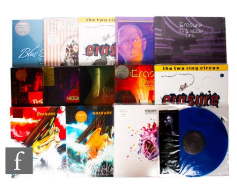 Erasure - A collection of modern and limited edition LPs, to include Blue Savannah, Snow Globe, two The Two Ring Circus, Eras