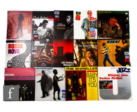 Blues/Jazz - A collection of sealed reissue 180 gram and reissue vinyl records, to include The Shirelles - Baby It's You, Blu