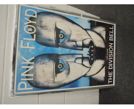 PINK FLOYD - DIVISION BELL - LARGE FRAMED POSTER JU