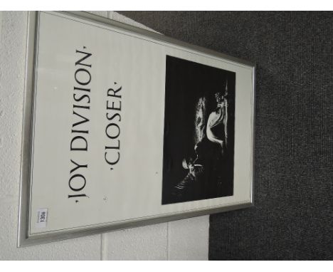 JOY DIVISION - CLOSER FRAMED POSTER
