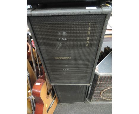 A pair of Keytronics RCL speaker cabinets