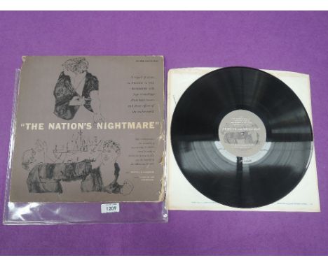 ANDY WARHOL RELATED - THE NATION'S NIGHTMARE ' AS RARE FOR IT'S SLEEVE ART AS IT FOR THE CONTENTS - RECORD CONTAINS A SERIES 