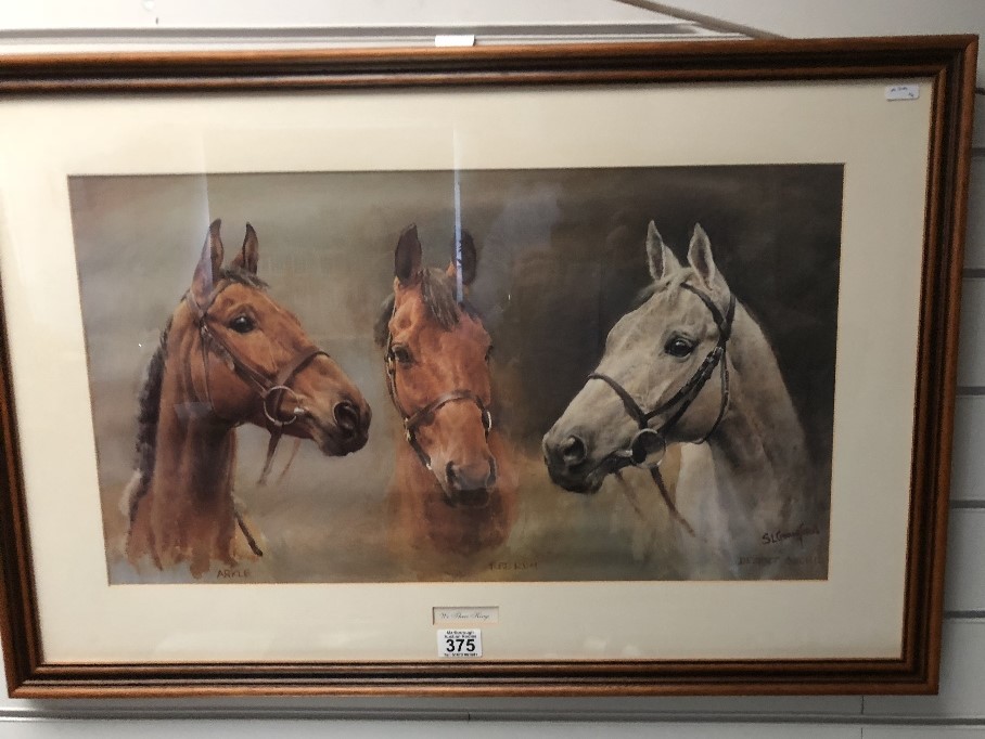 S.L.CRAWFORD "We Three Kings" ARKLE, REDRUM, and DESERT ORCHID